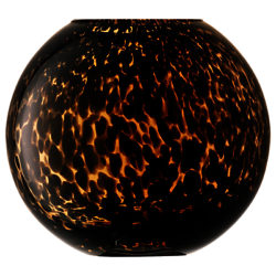 LSA International Tortoise Shell Globe Vase